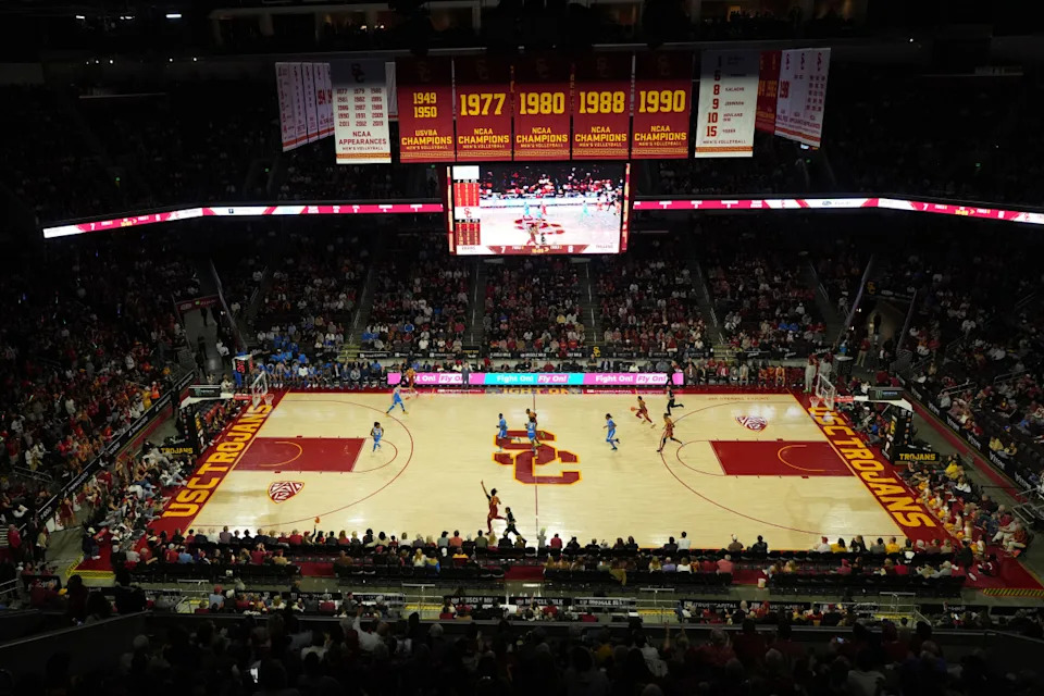 USC's Galen Center during a regular season game against UCLA in 2024-25. © Kirby Lee-USA TODAY Sports