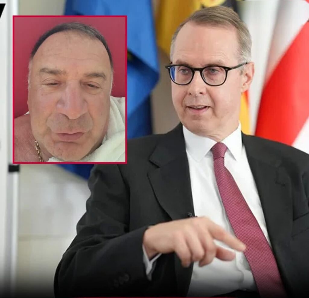 A Georgian businessman and member of the organization "People's Patriotic Union – Russia is Our Neighbor" verbally attacked the German ambassador on a street in Batumi