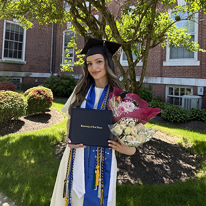A Graduate Shares Journey from Kosovo to the University of New Haven A Graduate Shares Journey from Kosovo to the University of New Haven