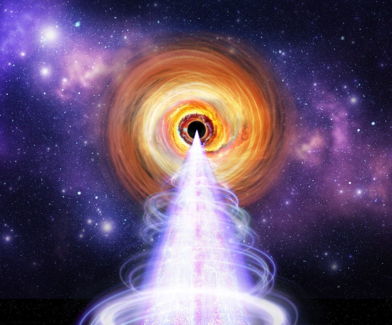NASA's IXPE reveals X-ray-generating particles in black hole jets