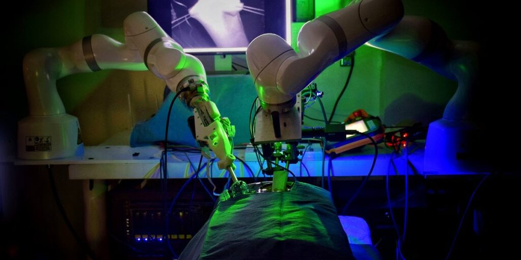 Robots Are Starting to Make Decisions in the Operating Room - Next-generation systems can suture soft tissue with minimal human input