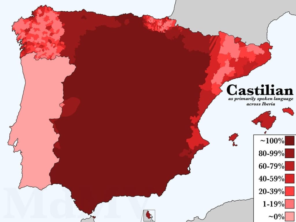 'The three greatest languages ​​of the Iberian Peninsula' - how much is the Spanish, Portuguese and Catalan today