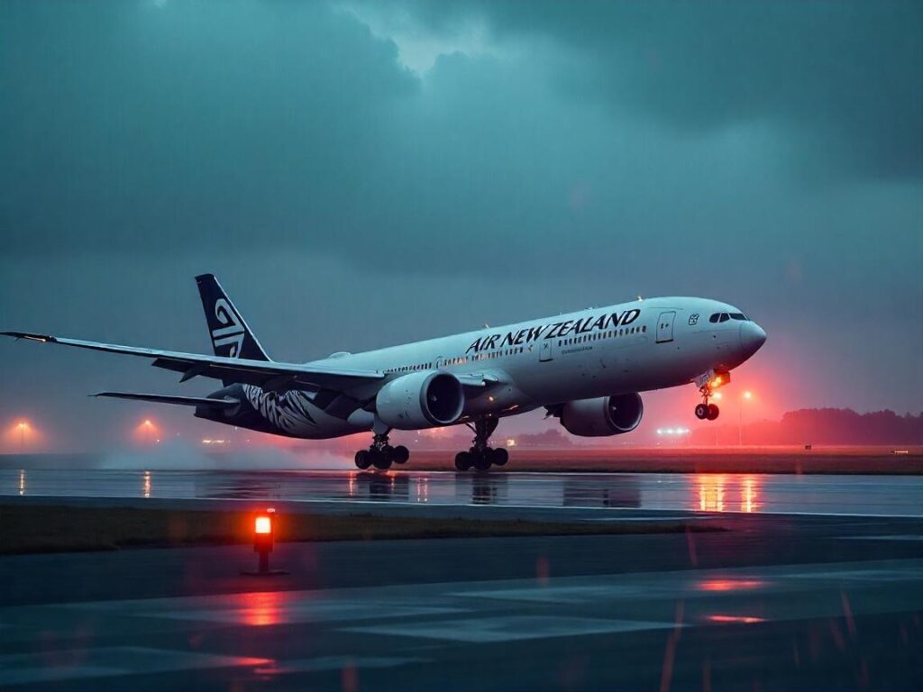 Air New Zealand Boeing 777 Veers Off Runway in Heavy Rain at Auckland Airport, TAIC Report Reveals Late Autopilot Switch as Critical Factor in Incident, Full Details Here