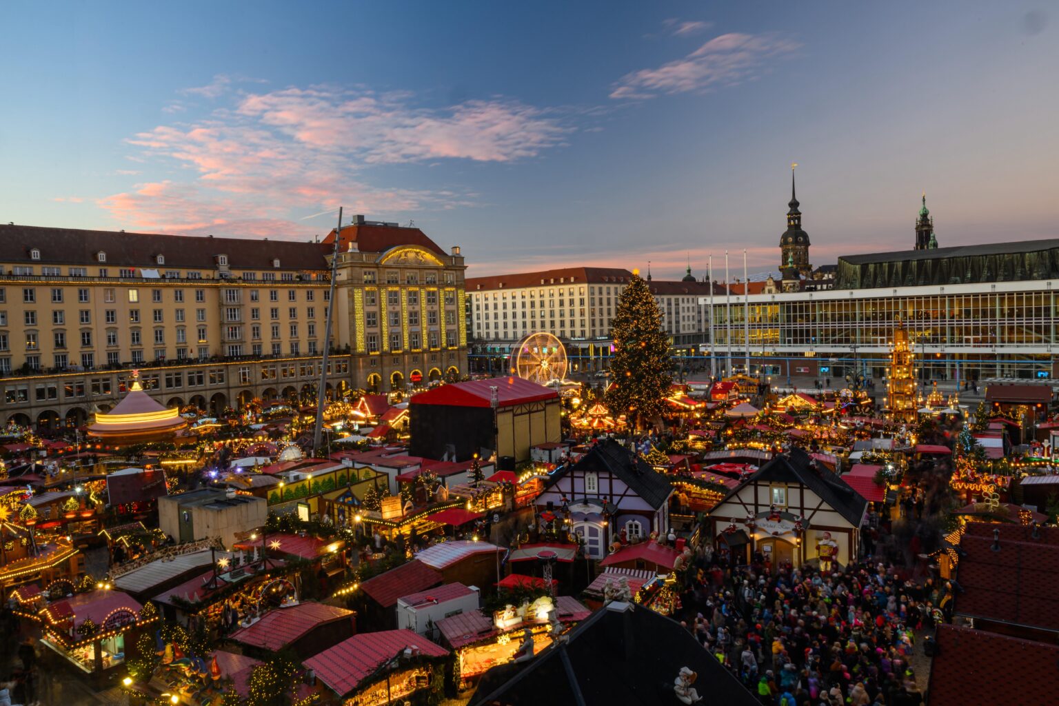 Christmas Markets between Munich and Dresden areas.