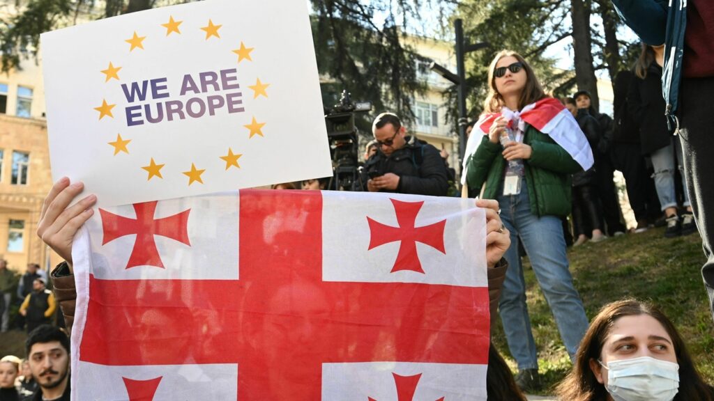 Georgia lawmakers drop its foreign agents bill after mass protests : NPR