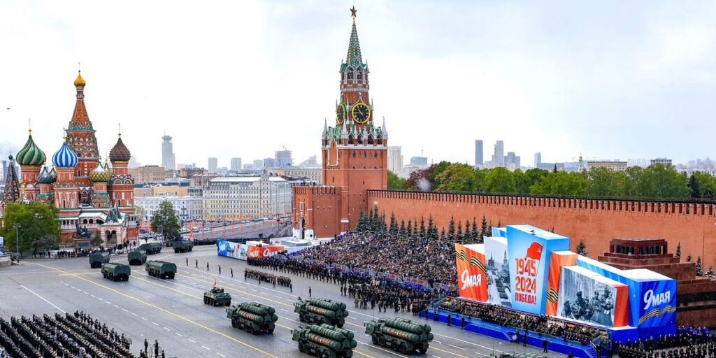 The Night Before Russia's Victory Day Parade