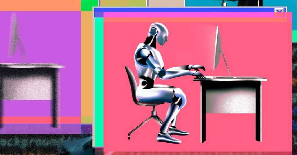 For Some Recent Graduates, the A.I. Job Apocalypse May Already Be Here - The unemployment rate for recent college graduates has jumped as companies try to replace entry-level workers with artificial intelligence.