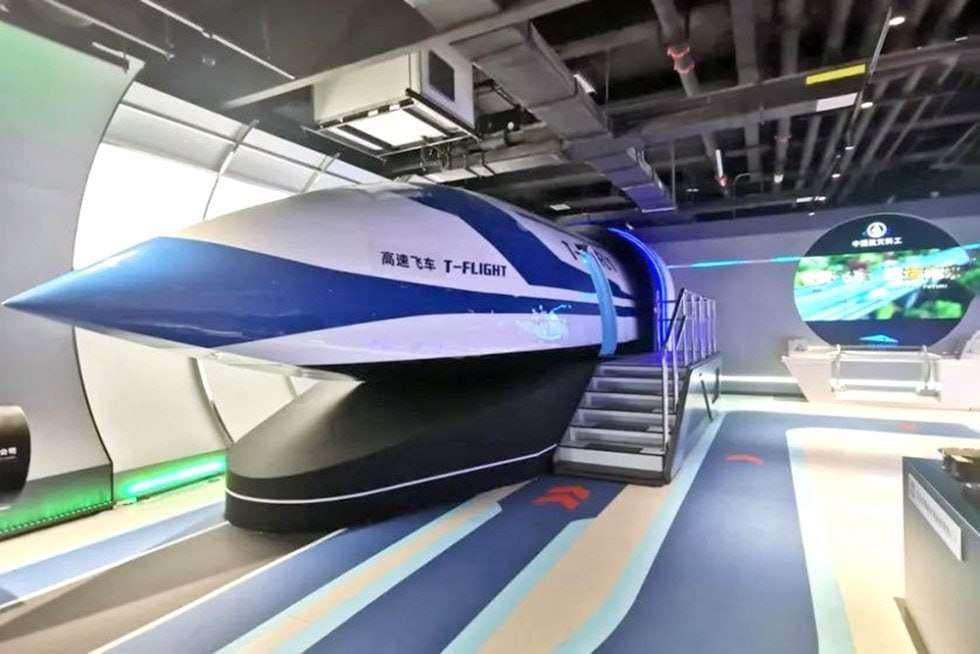 CASIC is building a 60 km track to test its T-Flight maglev vacuum tube train at 1,000 km/hr, more than an airliner's cruising speed, and talking about testing at 3,860 km/hr (Mach 3.5).