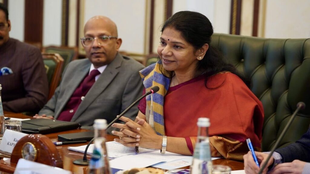DMK MP Kanimozhi in Greece says India will no longer differentiate between state and non-state terrorism DMK MP Kanimozhi in Greece says India will no longer differentiate between state and non-state terrorism