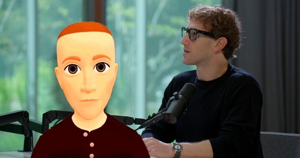 Mark Zuckerberg's vision of the future: 80% of your friends will be AI, owned by Meta, and they'll always be selling you stuff.