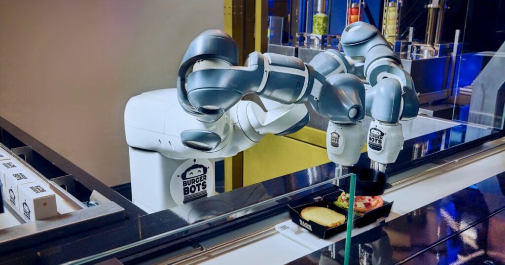 Robots are taking our jobs, leaving us with less hair in our food
