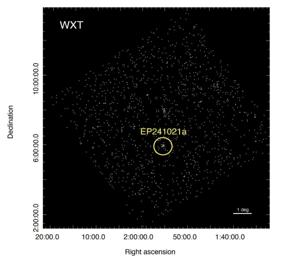 Einstein Probe detects a peculiar X-ray transient