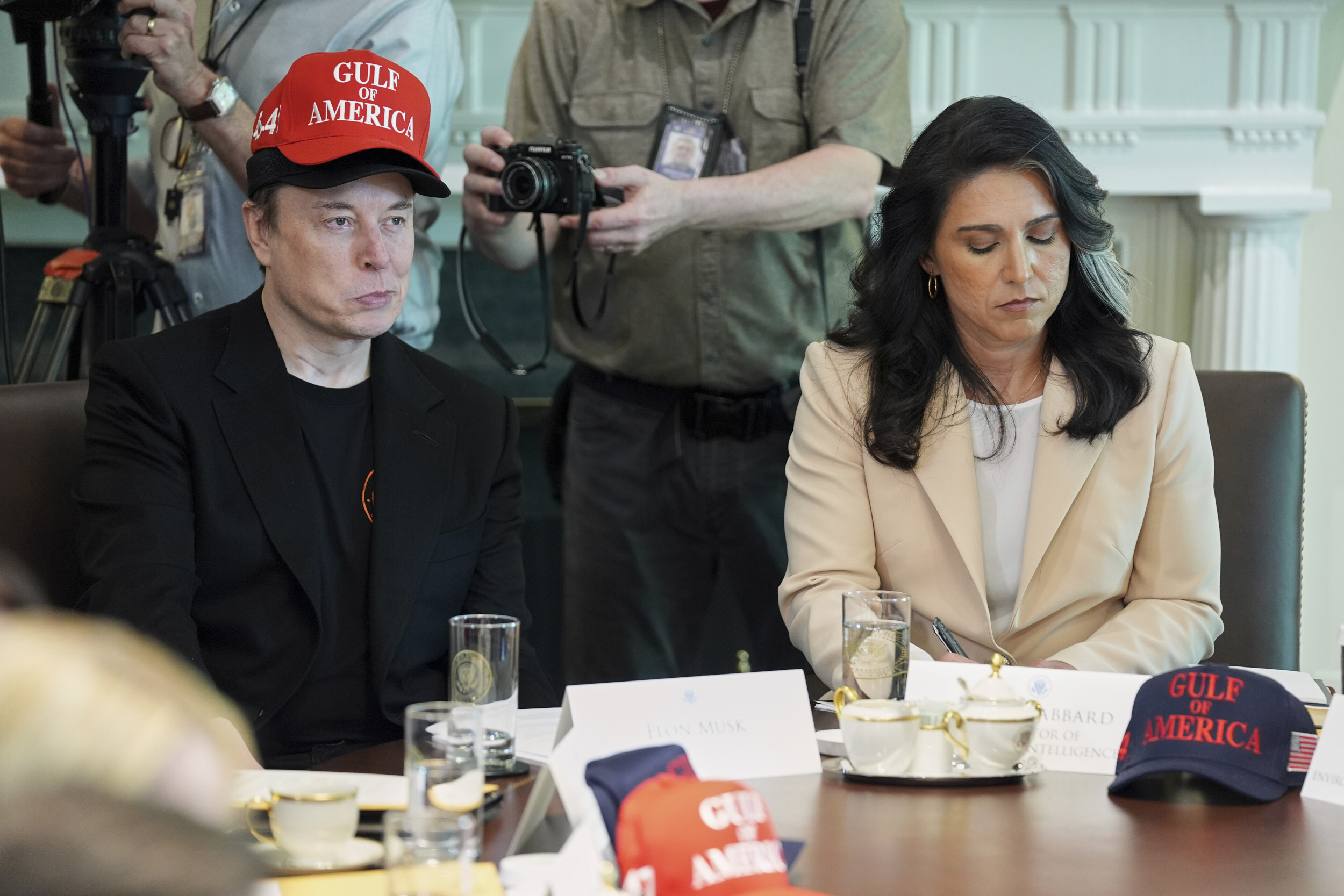 Musk dons two hats at Cabinet meeting