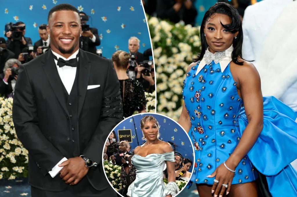 Serena Williams, Saquon Barkley stun at Met Gala as sports stars shine