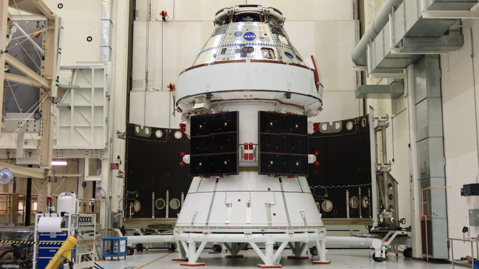 NASA just got the Orion spacecraft that will fly astronauts around the moon on Artemis 2 in 2026