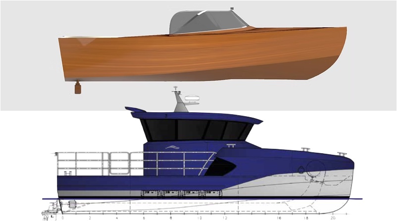 Two new electric boats to ride on ‘cushion of air’ with energy efficient AirHull technology