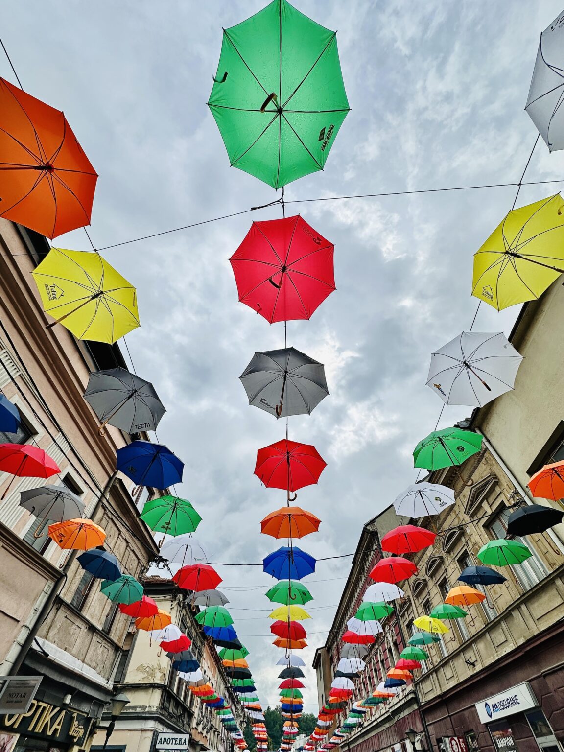 Now it cannot be sprayed through the Travnik Corso.