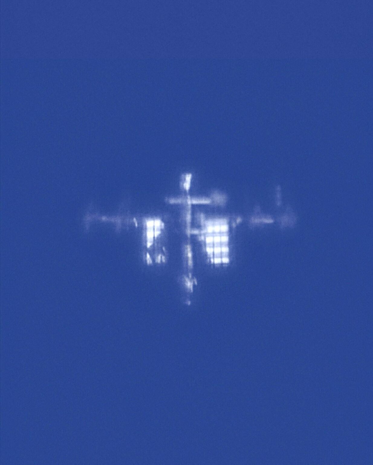 I Captured the ISS During the Day; My Sharpest Image to Date.