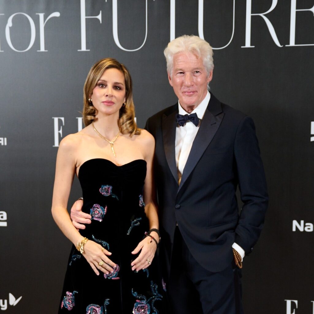 Richard Gere, Alejandra Silva Returning to U.S. From Spain Richard Gere, Alejandra Silva Returning to U.S. From Spain