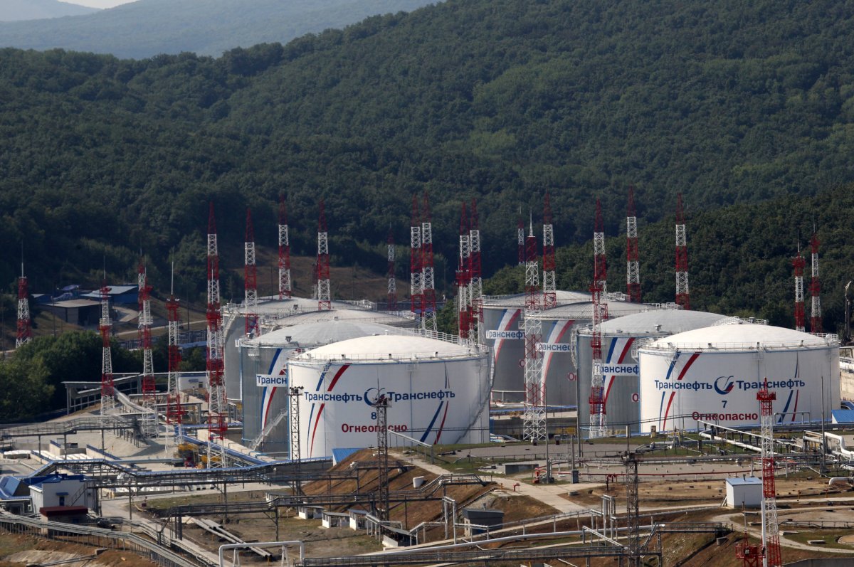 Russian oil terminal