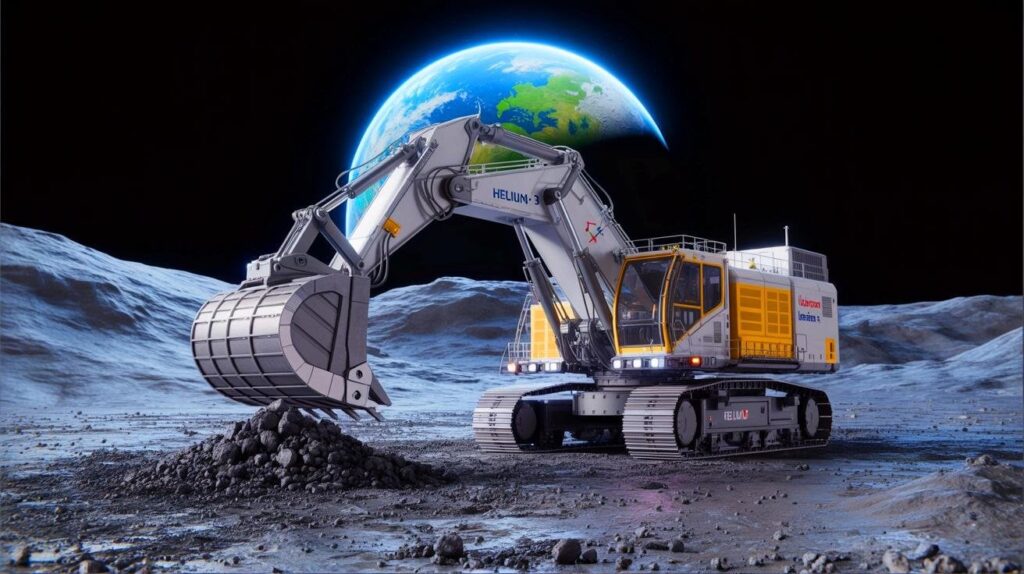 “We’re Going to Dig the Moon Dry”: U.S. Startup Unveils Lunar Excavator to Harvest Helium-3 and Dominate Space Energy - The unveiling of a groundbreaking lunar excavator prototype by NASA-backed startup Interlune, in collaboration with industrial giant Vermeer, marks a significant leap forward ...