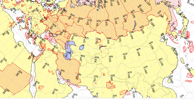 SAS no-fly zones