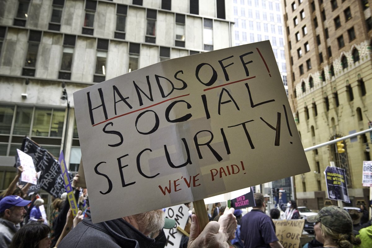Social Security sign