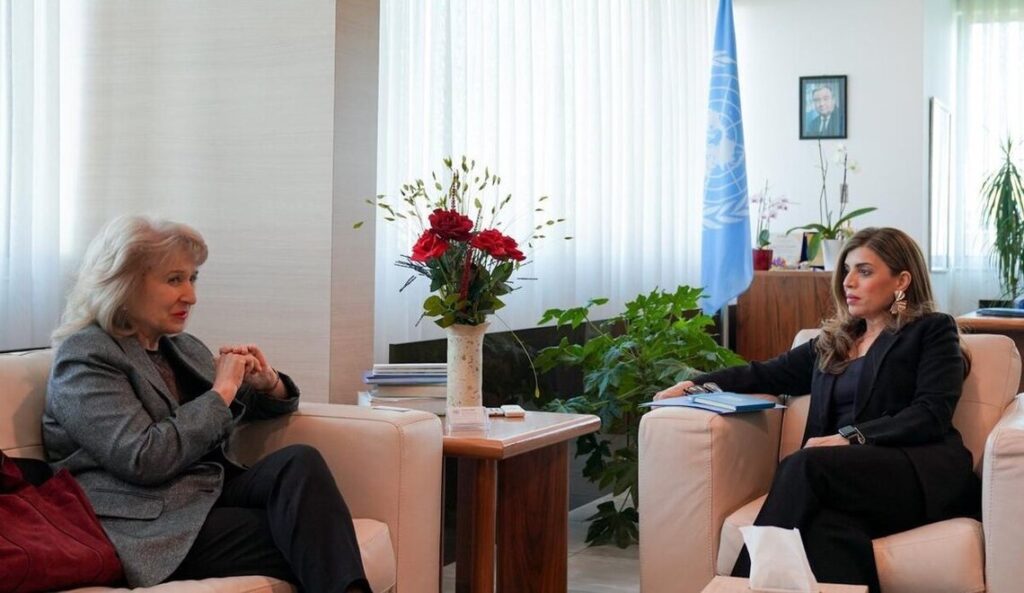 SRSG Ziadeh Meets President of the Kosovo Specialist Chambers