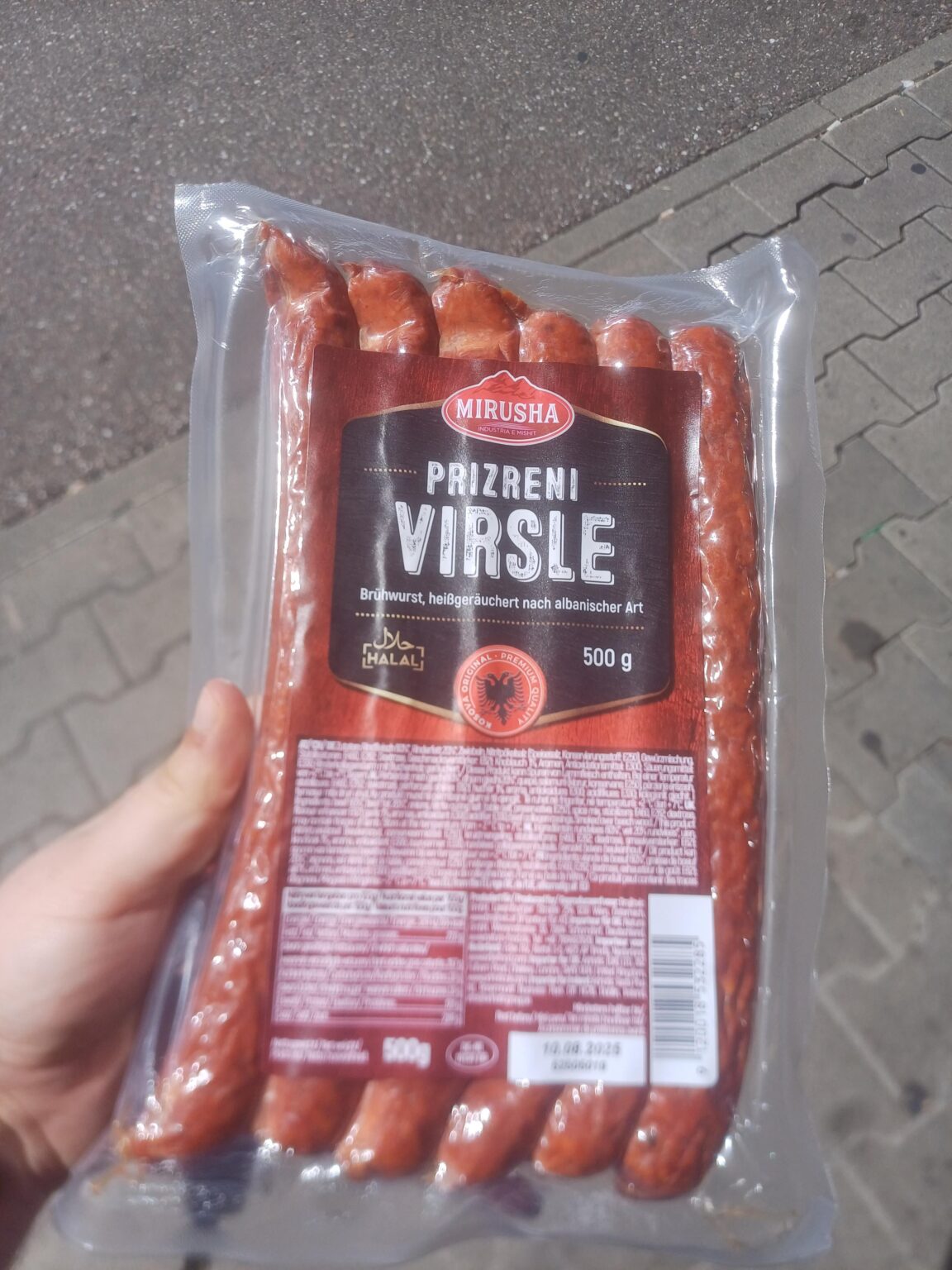 Prizren Virsle in Rewe, Germany