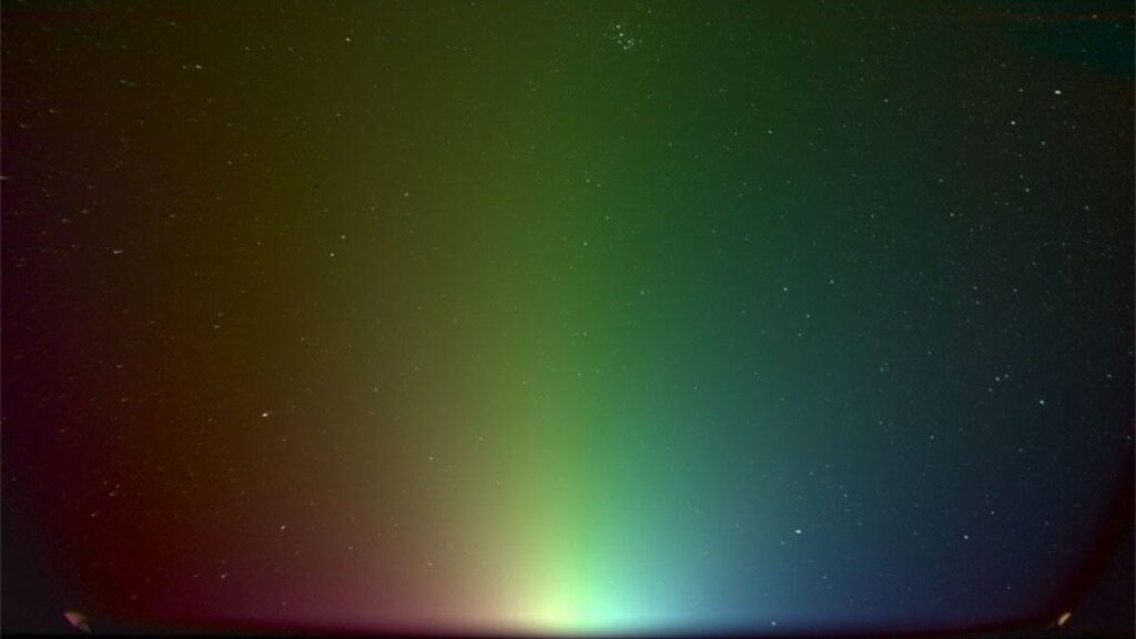NASA's PUNCH spacecraft see a cosmic rainbow in the zodiacal light