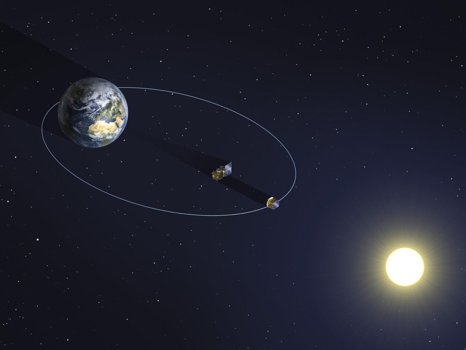 Proba-3 achieves precise formation flying