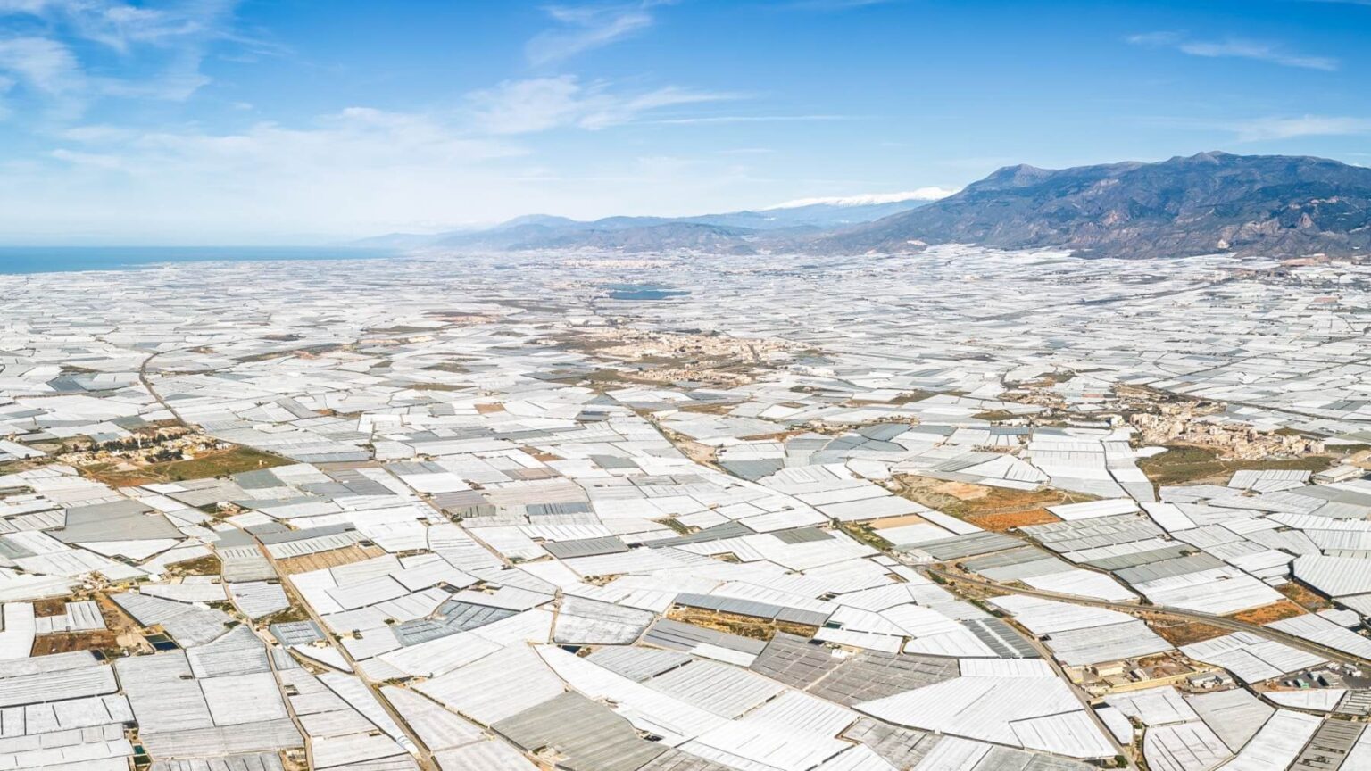 Neither the Great Wall of China nor the pyramids are visible from space. The only human construction that is... is in Spain