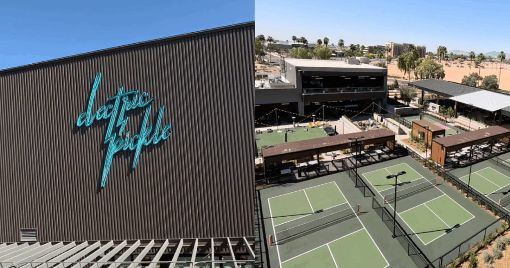 Electric Pickle blends pickleball, dining and entertainment in Tempe
