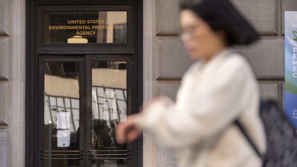 Trump administration announces reorganization and staff cuts at EPA : NPR