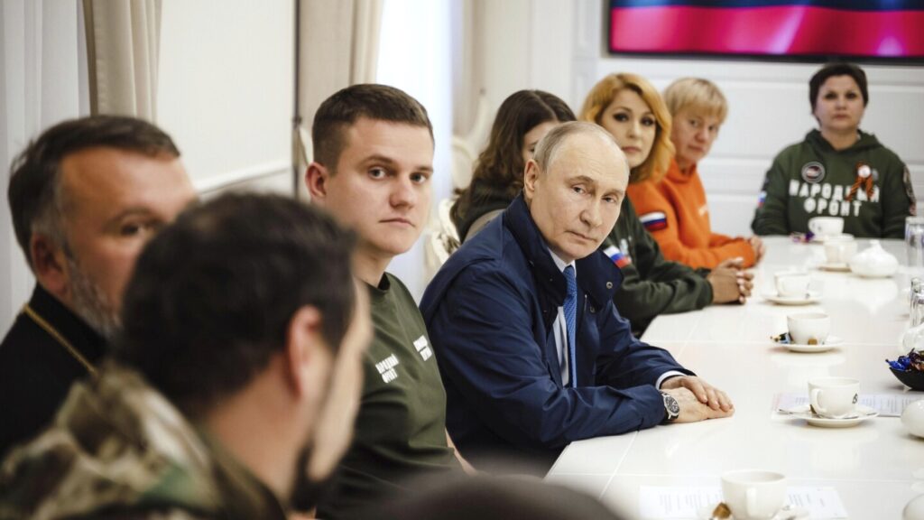 Putin visits Kursk region for the first time since expelling Ukrainian forces