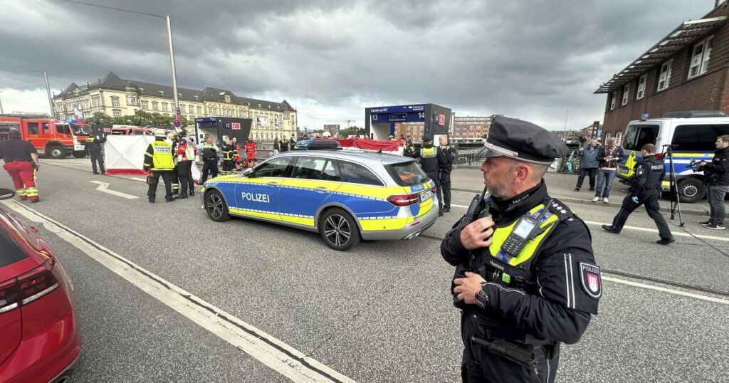 Woman arrested in stabbing attack at German train station