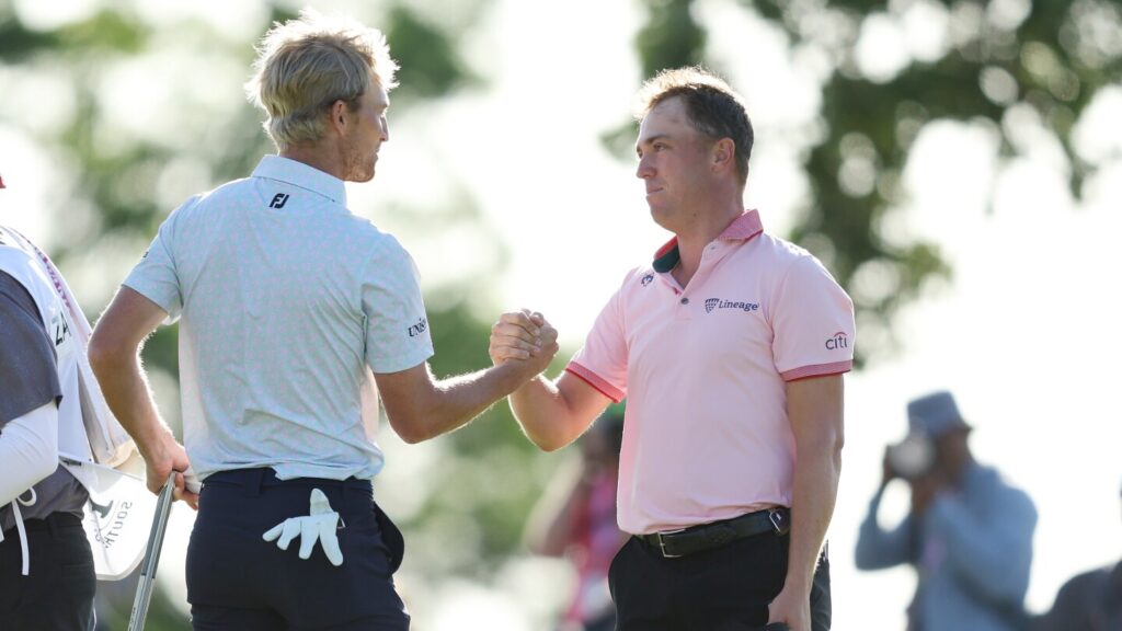 What is the PGA Championship playoff format?