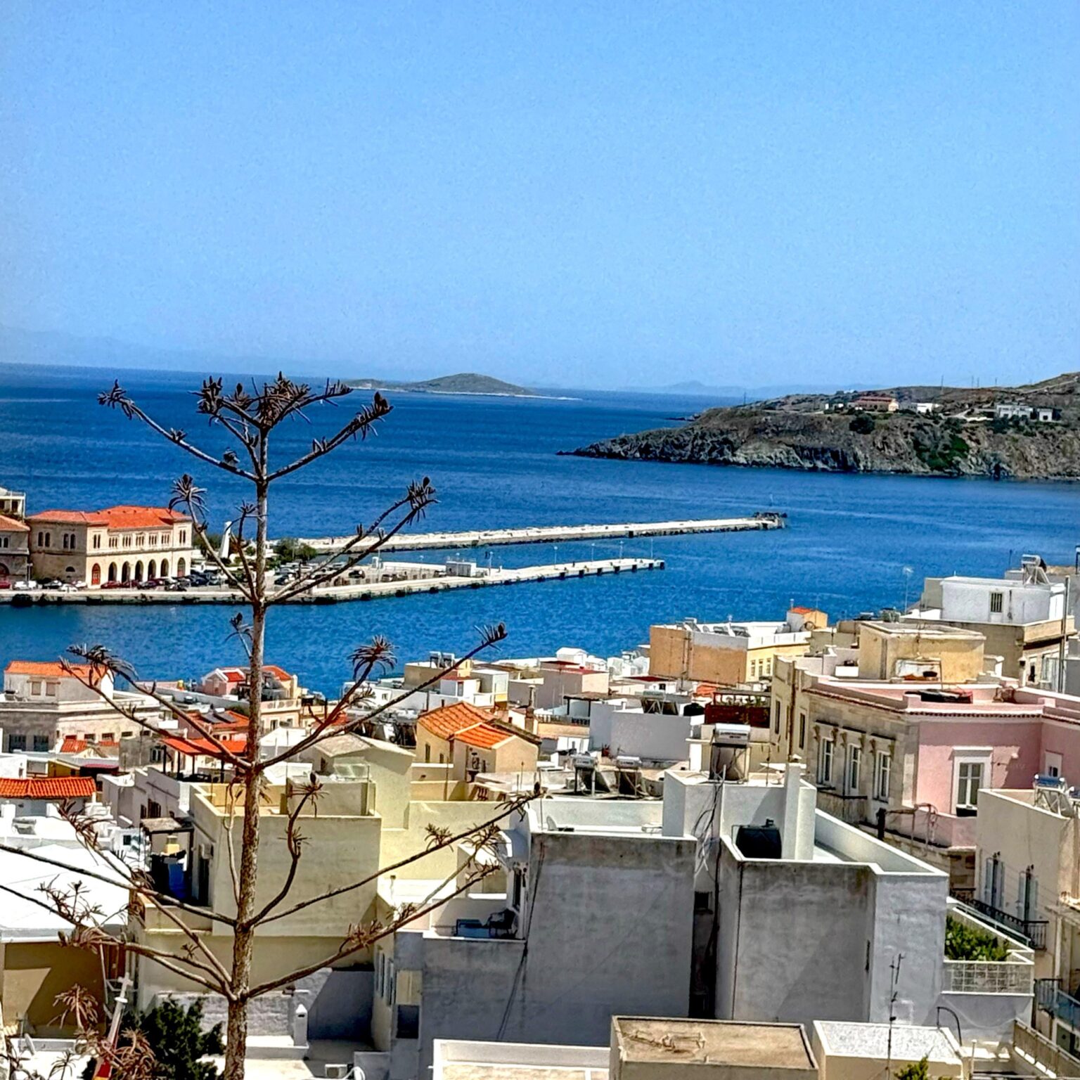 Good Morning from Syros Island!