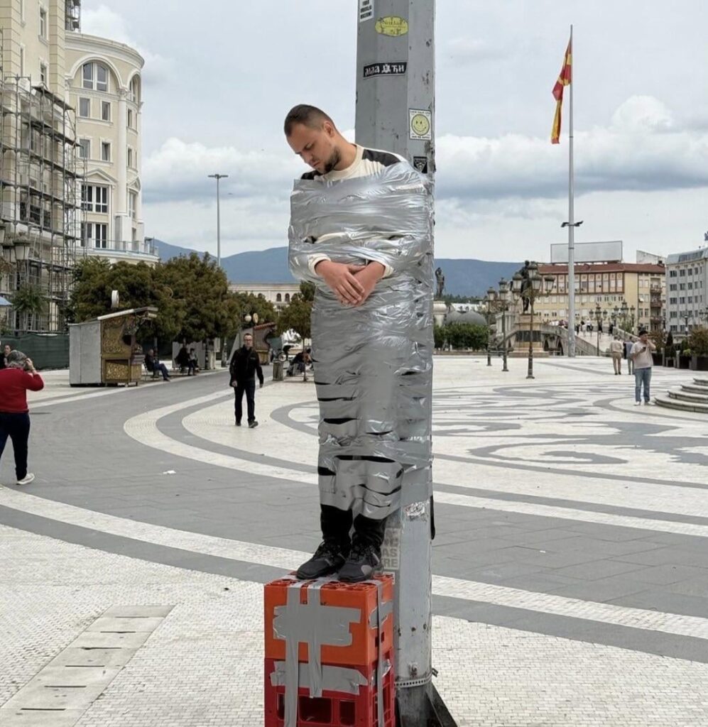 Ordinary Friday in Skopje