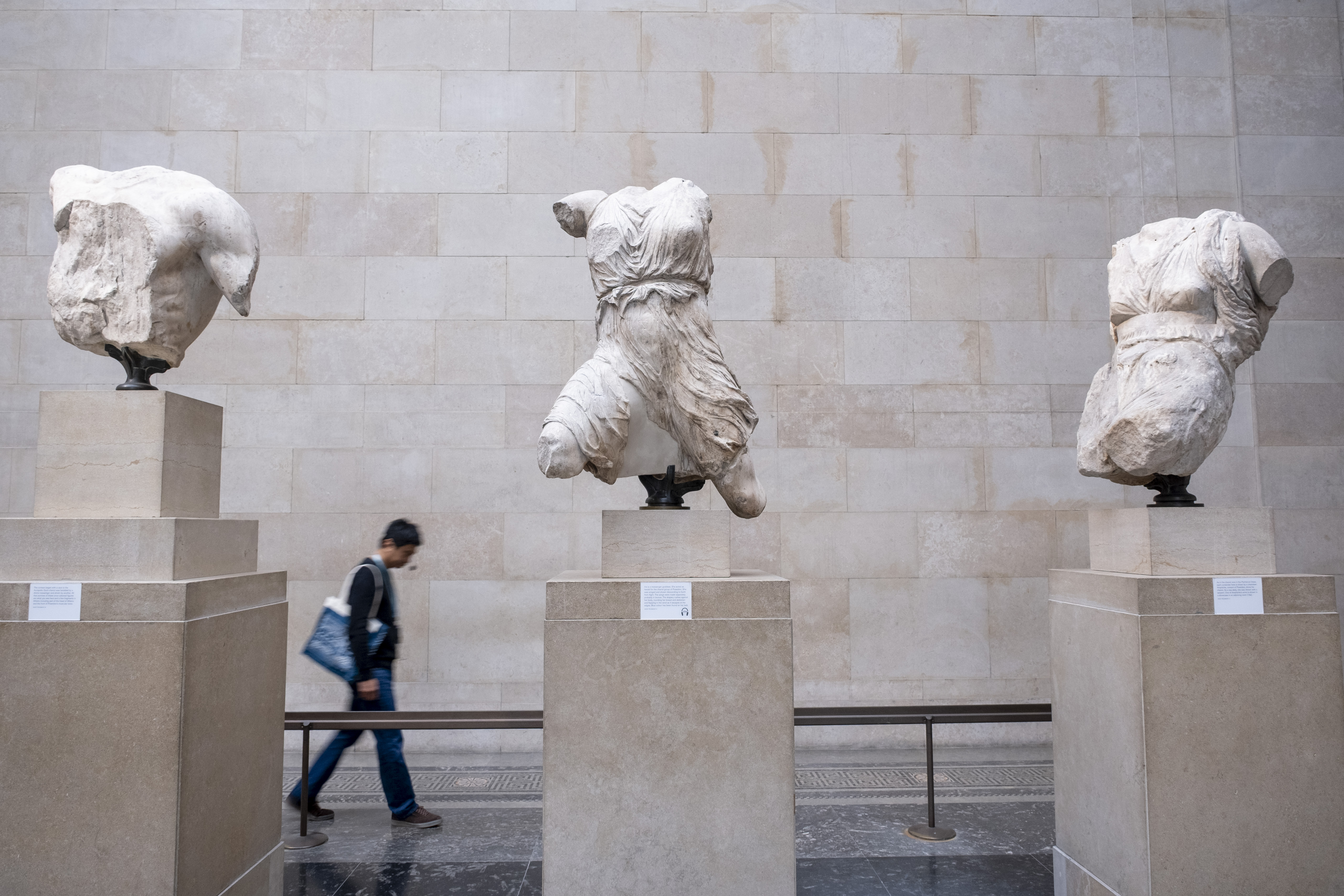 Parthenon Marbles at the British Museum.