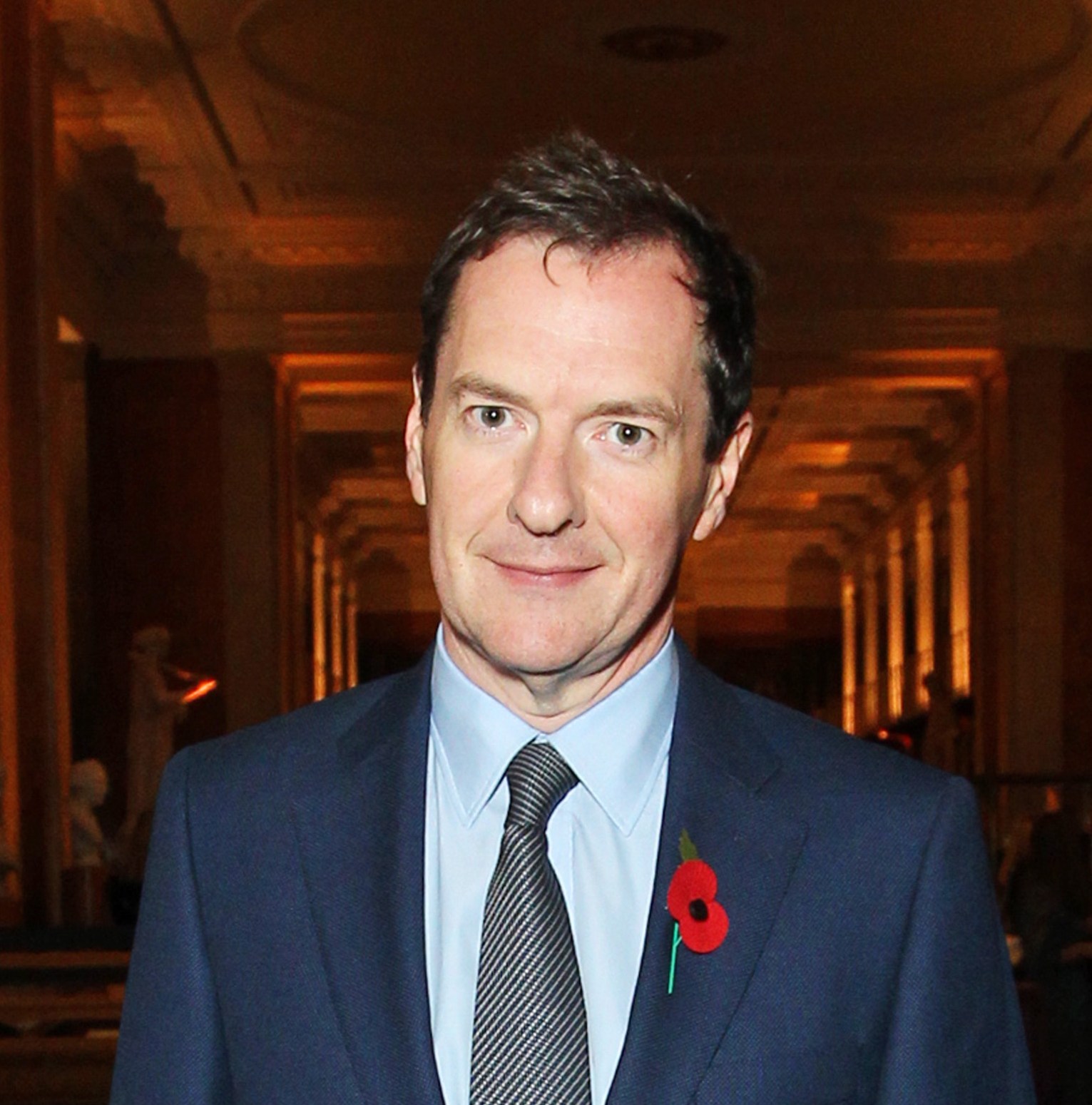 George Osborne at the British Museum trustees dinner.
