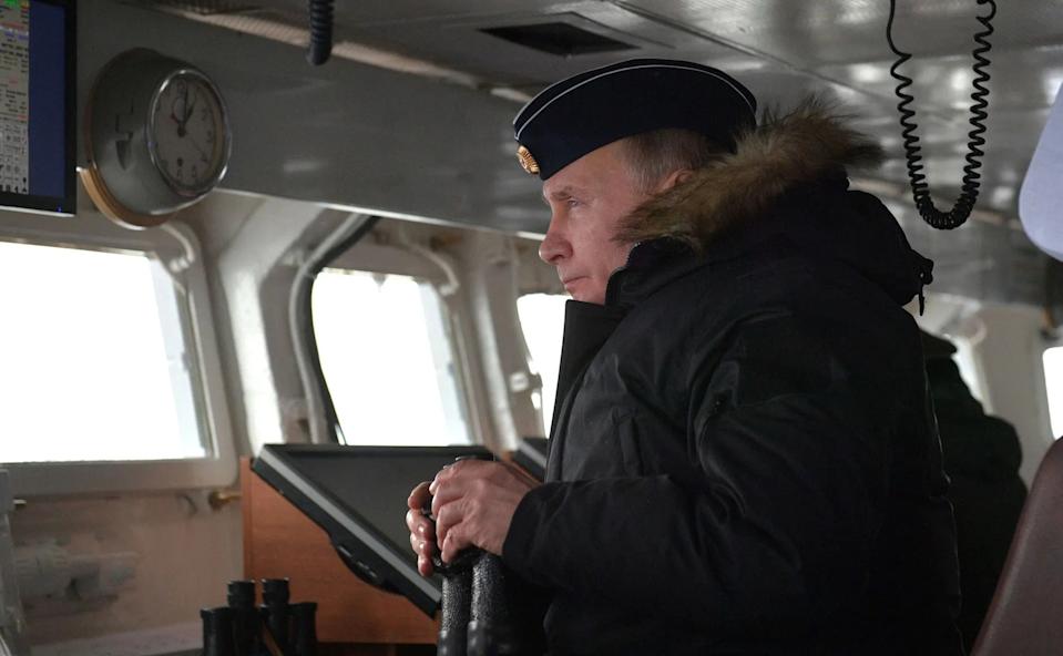 Putin naval drills