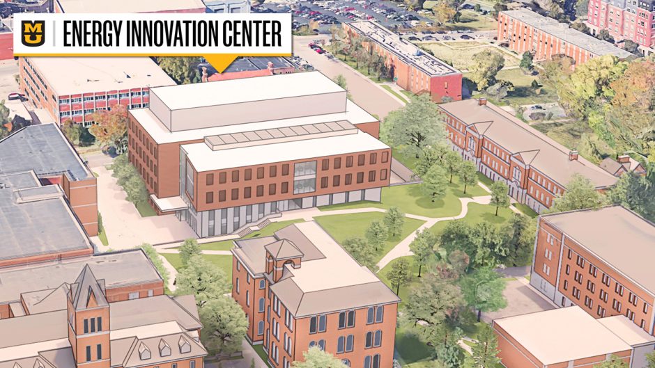 Rendering of the Energy Innovation Center