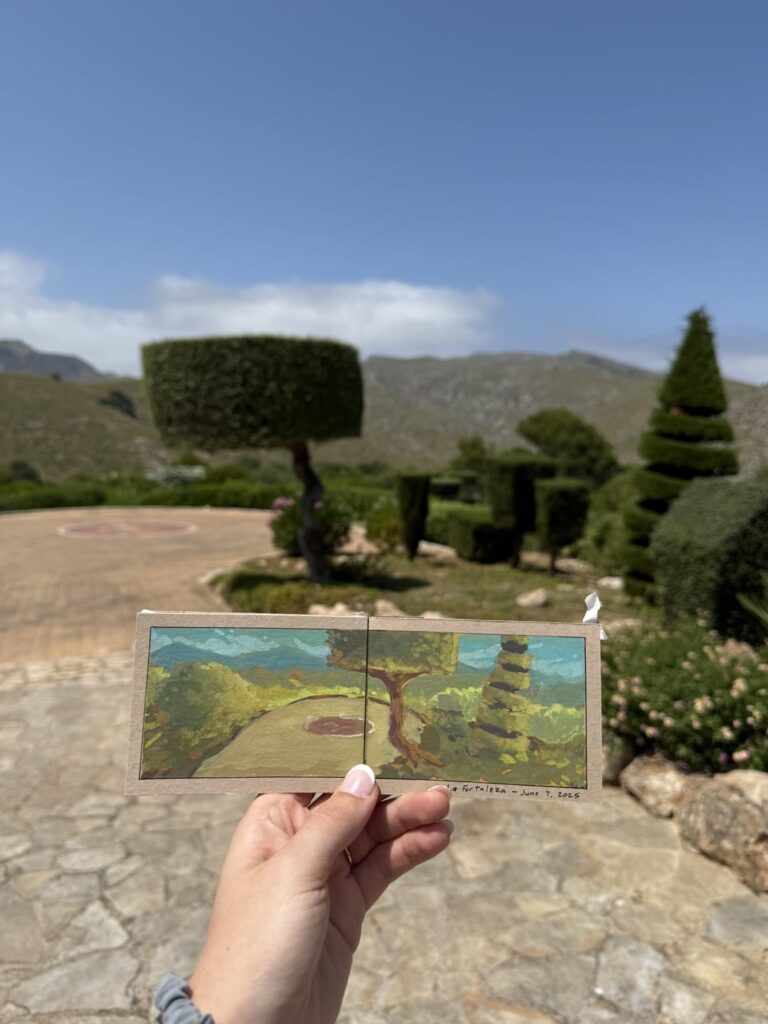 Here are some paintings that I made while visiting Spain / Mallorca