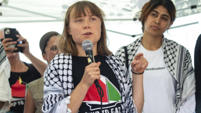 Climate activist Greta Thunberg (AP) 'On a flight to Sweden': Israel deports Greta Thunberg after intercepting Gaza-bound ship she was on; shares pic