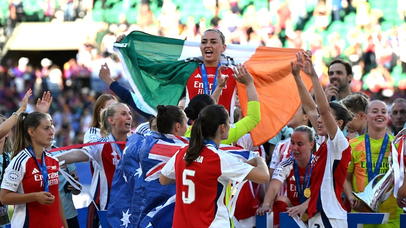 Katie McCabe praises Renee Slegers’ honesty after Arsenal’s European success
