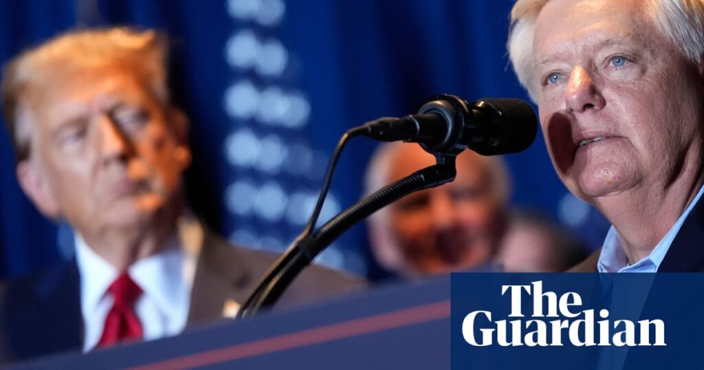 Are Lindsey Graham’s contortions about to prod Trump into Russia sanctions? | US news
