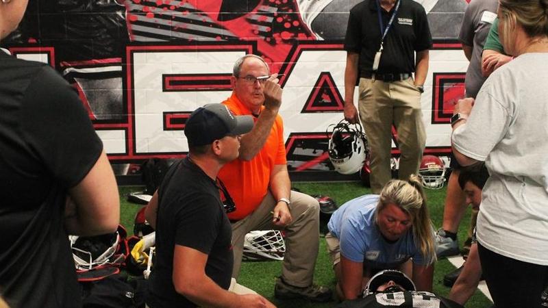 Frye Regional and Lenoir-Rhyne collaborate on emergency sports medicine training for area schools, agencies
