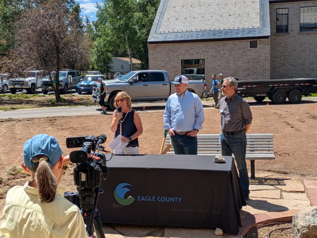 Eagle County commissioners celebrate projects for green energy, conserving water and housing