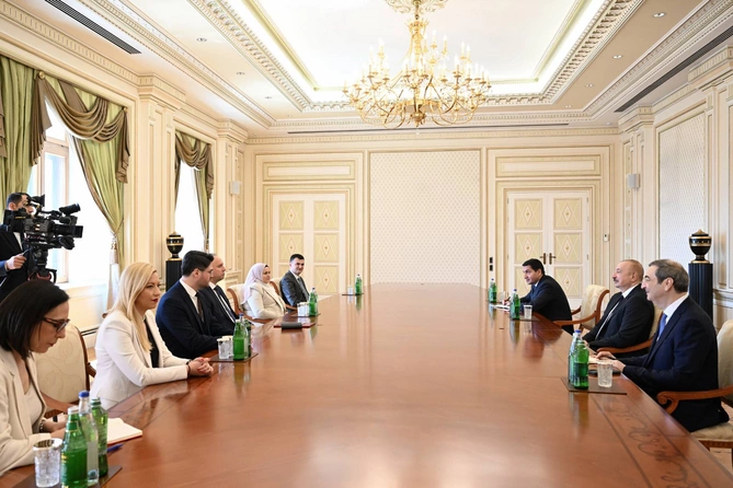 President Ilham Aliyev received the Chairman of the Assembly of North Macedonia | Baku.ws News Site
